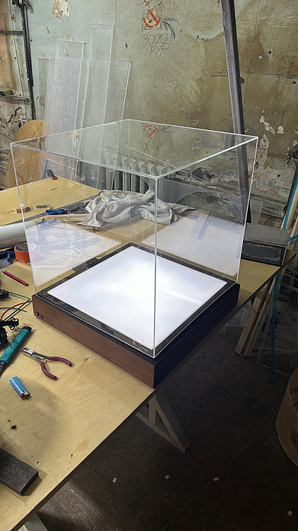 Макет для проверки вязкости масел