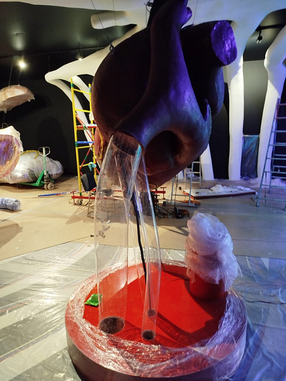 Макет для проверки вязкости масел