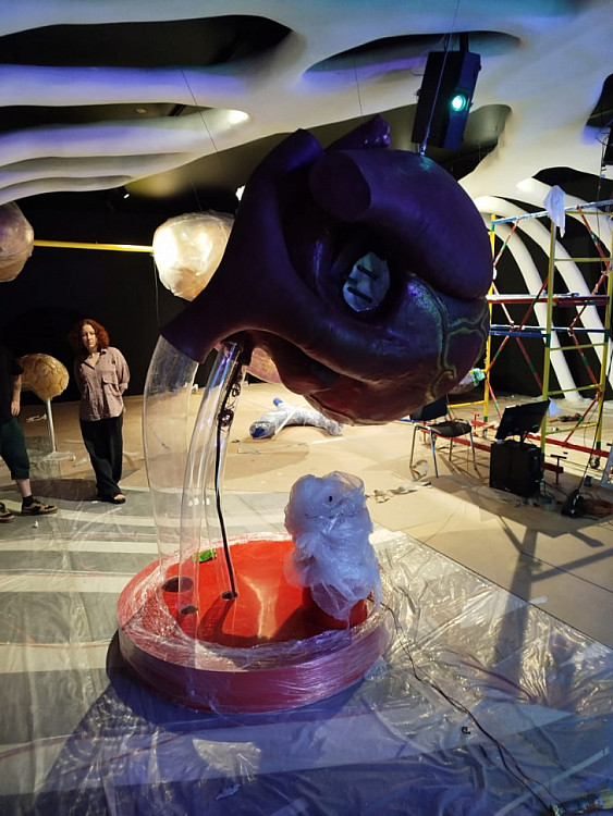 Макет для проверки вязкости масел