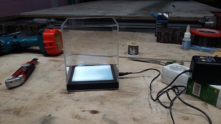 Колпак из оргстекла с подсветкой