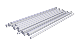 Труба прозрачная из акрила 120ø толщина 3мм