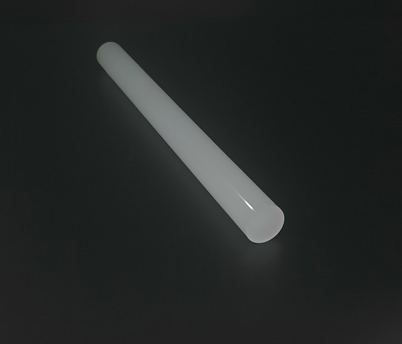 Круглые акриловые стержни матовые — белые ø 70 мм длина 2000 мм