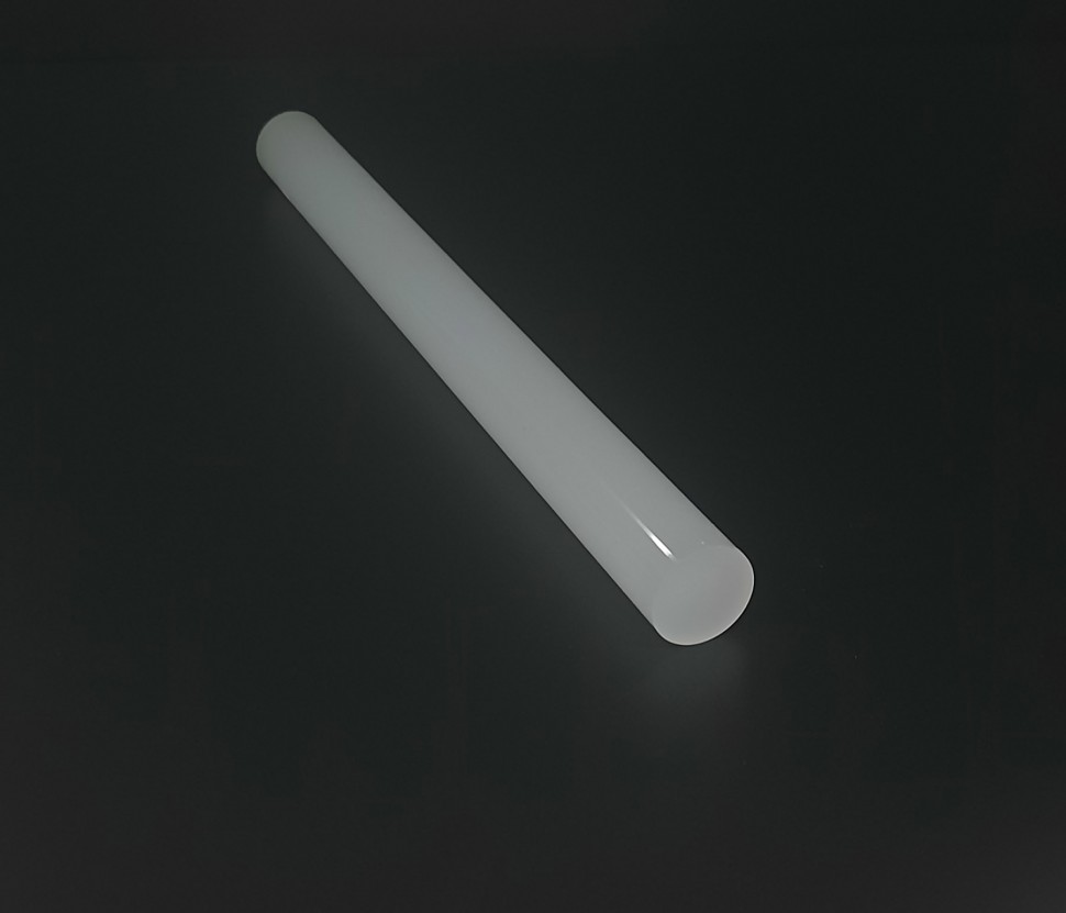 Круглые акриловые стержни из оргстекла матовые — белые