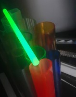 Стержни из оргстекла люминесцентные пустотелые